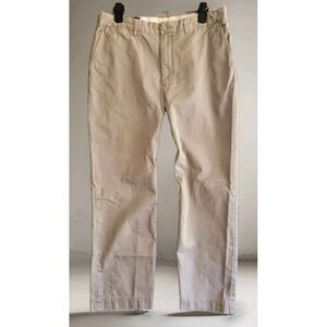 Vtg Polo Ralph Lauren Prospect Pant Mens Tagged 34x30(See Pics) 100% Cotton Gray